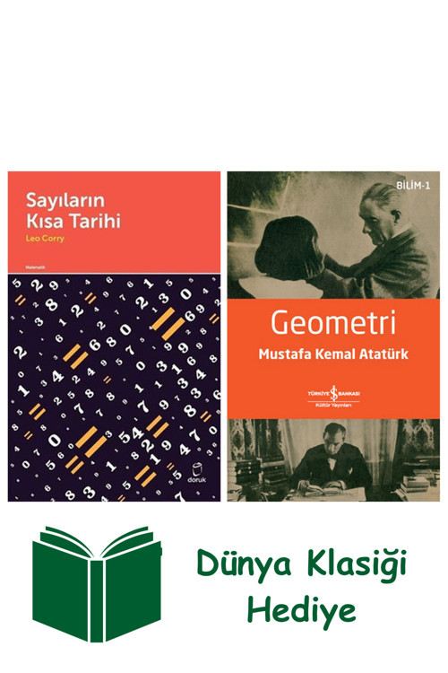 İş Bankası Kültür Yayınları Sayıların Kısa Tarihi + Geometri + Dünya Klasiği Hediye