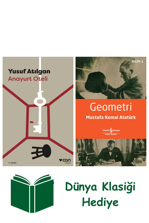 İş Bankası Kültür Yayınları Anayurt Oteli + Geometri + Dünya Klasiği Hediye