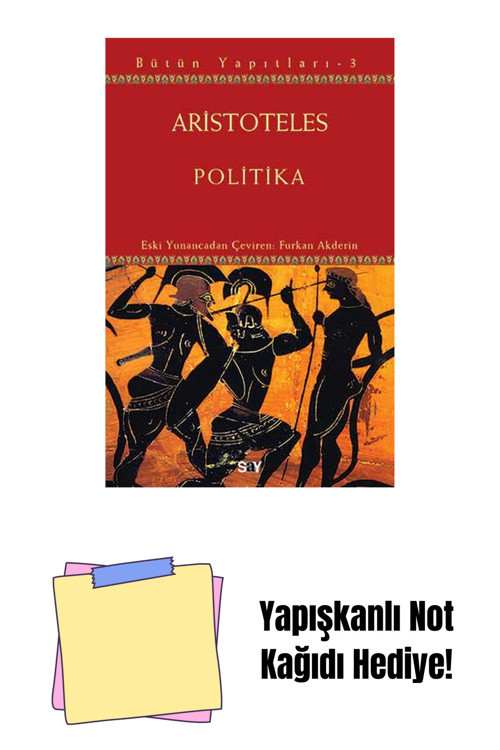 Say Yayınları Politika + Yapışkanlı Not Kağıdı
