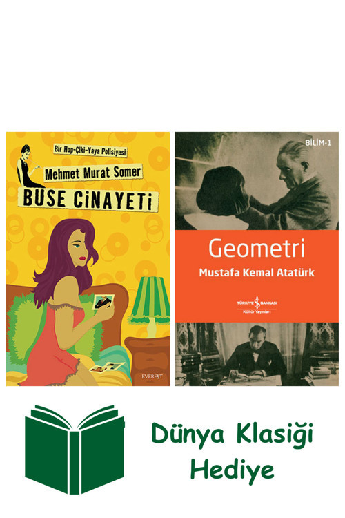 İş Bankası Kültür Yayınları Buse Cinayeti (Cep Boy) + Geometri + Dünya Klasiği Hediye