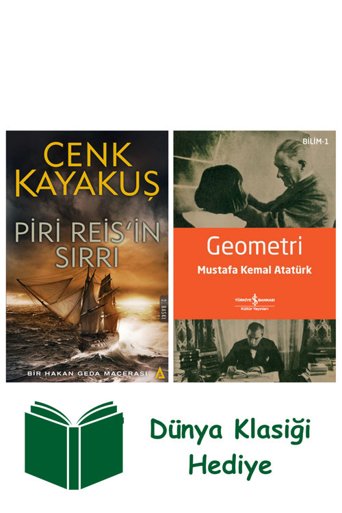 İş Bankası Kültür Yayınları Piri Reis'İn Sırrı + Geometri + Dünya Klasiği Hediye