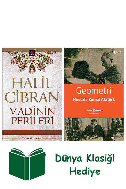 İş Bankası Kültür Yayınları Vadinin Perileri + Geometri + Dünya Klasiği Hediye