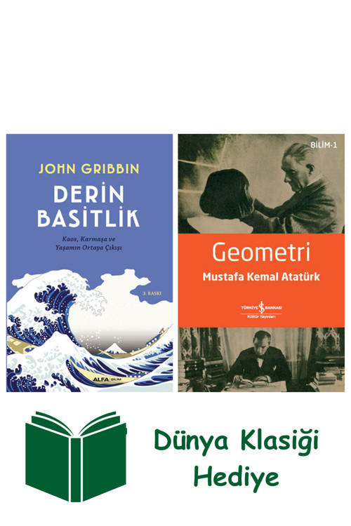 İş Bankası Kültür Yayınları Derin Basitlik + Geometri + Dünya Klasiği Hediye