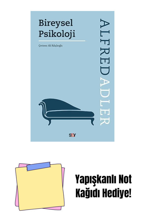 Say Yayınları Bireysel Psikoloji + Yapışkanlı Not Kağıdı