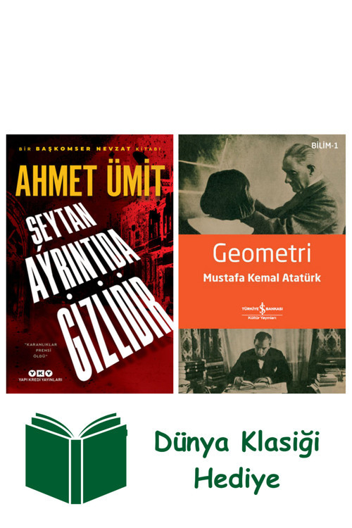 İş Bankası Kültür Yayınları Şeytan Ayrıntıda Gizlidir + Geometri + Dünya Klasiği Hediye