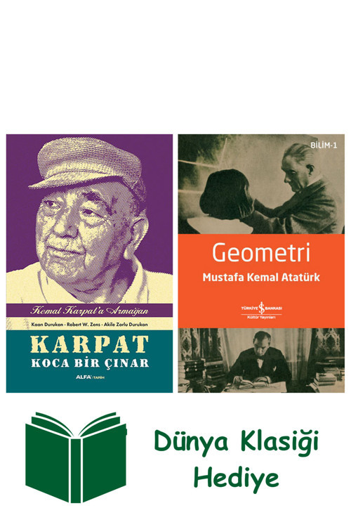 İş Bankası Kültür Yayınları Karpat + Geometri + Dünya Klasiği Hediye