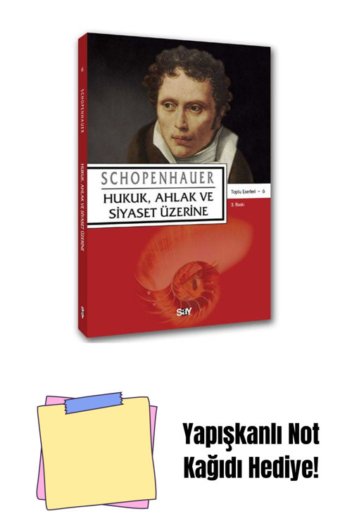 Say Yayınları Hukuk Ahlak Ve Siyaset Üzerine + Yapışkanlı Not Kağıdı