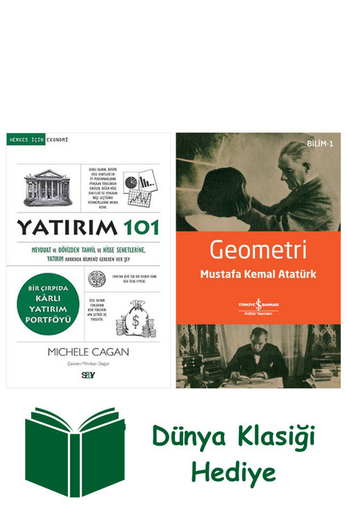 İş Bankası Kültür Yayınları Yatırım 101 + Geometri + Dünya Klasiği Hediye