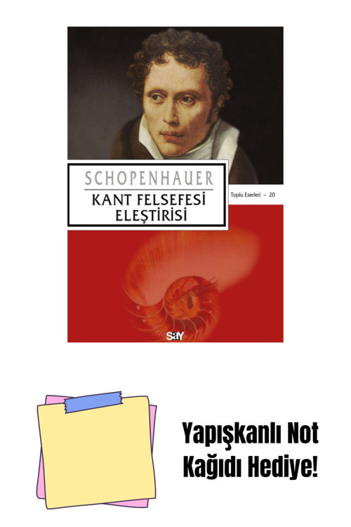 Say Yayınları Kant Felsefesi Eleştirisi + Yapışkanlı Not Kağıdı