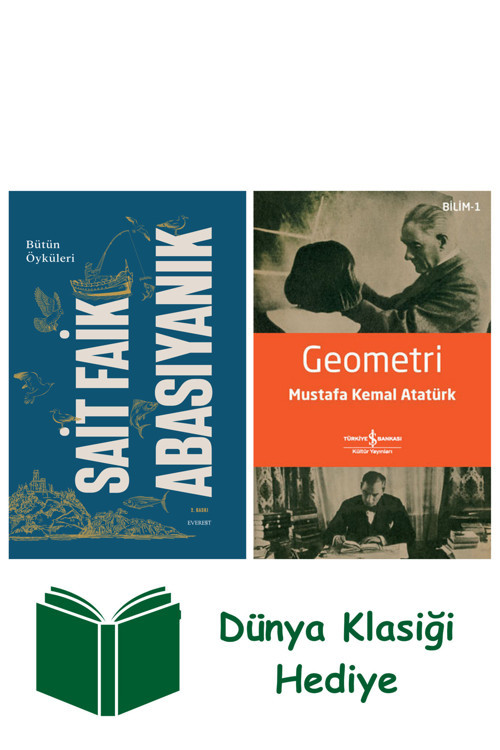 İş Bankası Kültür Yayınları Bütün Öyküleri - Sait Faik Abasıyanık (Ciltli) + Geometri + Dünya Klasiği Hediye