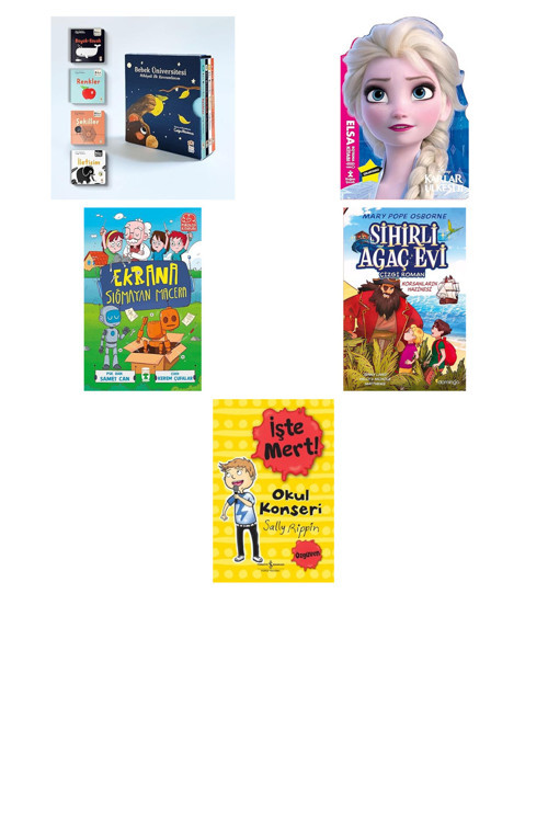İş Bankası Kültür Yayınları Bebek Üniversitesi - 4 Kitap Takım... +4 Masal Kitabı
