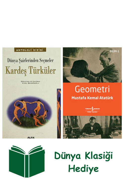 İş Bankası Kültür Yayınları Kardeş Türküler + Geometri + Dünya Klasiği Hediye