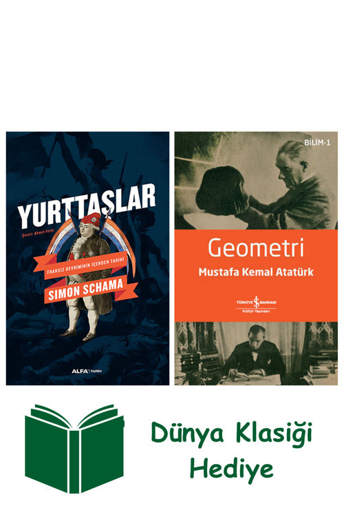 İş Bankası Kültür Yayınları Yurttaşlar + Geometri + Dünya Klasiği Hediye