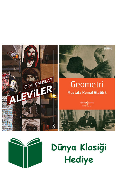 İş Bankası Kültür Yayınları Aleviler + Geometri + Dünya Klasiği Hediye