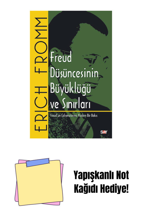 Say Yayınları Freud Düşüncesinin Büyüklüğü Ve Sınırları + Yapışkanlı Not Kağıdı