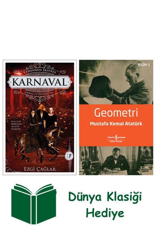 İş Bankası Kültür Yayınları Karnaval + Geometri + Dünya Klasiği Hediye