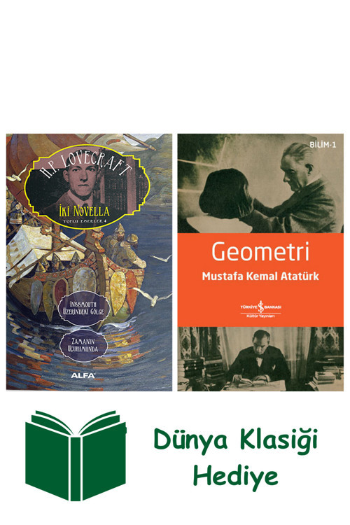 İş Bankası Kültür Yayınları İki Novella + Geometri + Dünya Klasiği Hediye