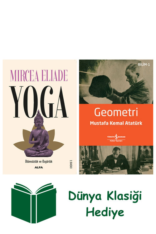 İş Bankası Kültür Yayınları Yoga + Geometri + Dünya Klasiği Hediye
