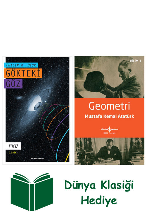 İş Bankası Kültür Yayınları Gökteki Göz + Geometri + Dünya Klasiği Hediye