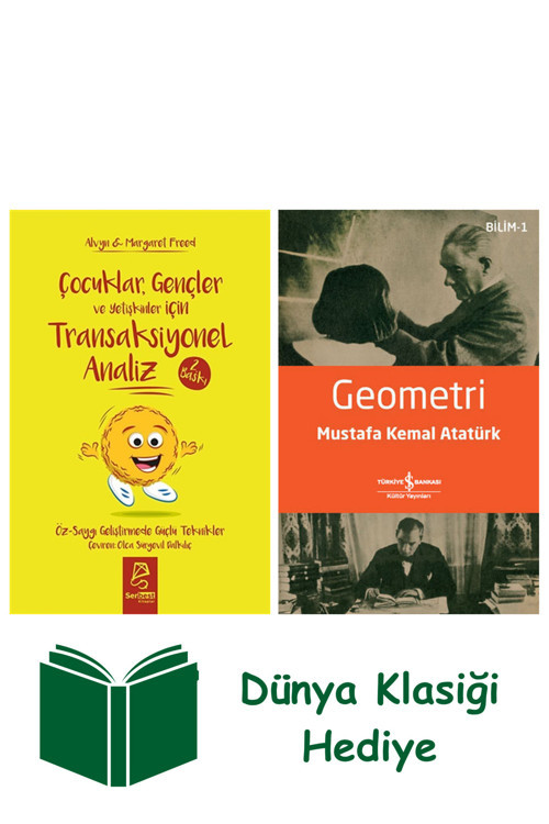 İş Bankası Kültür Yayınları Çocuklar Gençler Ve Yetişkinler İçin Transaksiyonel Analiz + Geometri + Dünya Klasiği Hediye