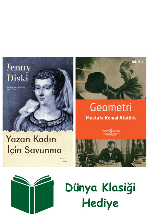 İş Bankası Kültür Yayınları Yazan Kadın İçin Savunma + Geometri + Dünya Klasiği Hediye