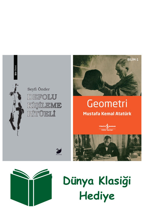 İş Bankası Kültür Yayınları Defolu Kişileme Ritüeli + Geometri + Dünya Klasiği Hediye