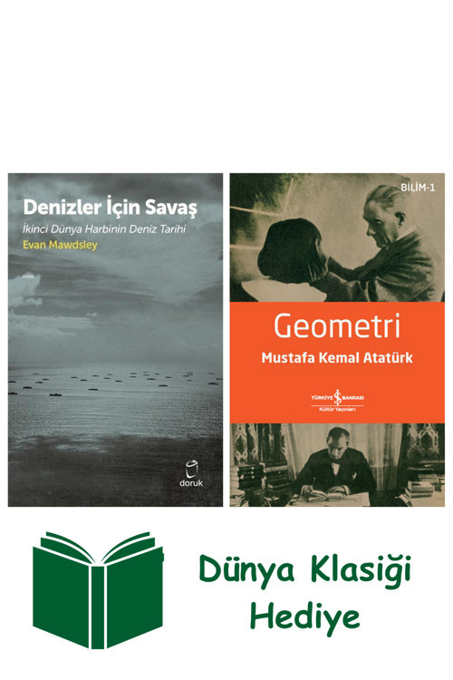 İş Bankası Kültür Yayınları Denizler İçin Savaş + Geometri + Dünya Klasiği Hediye