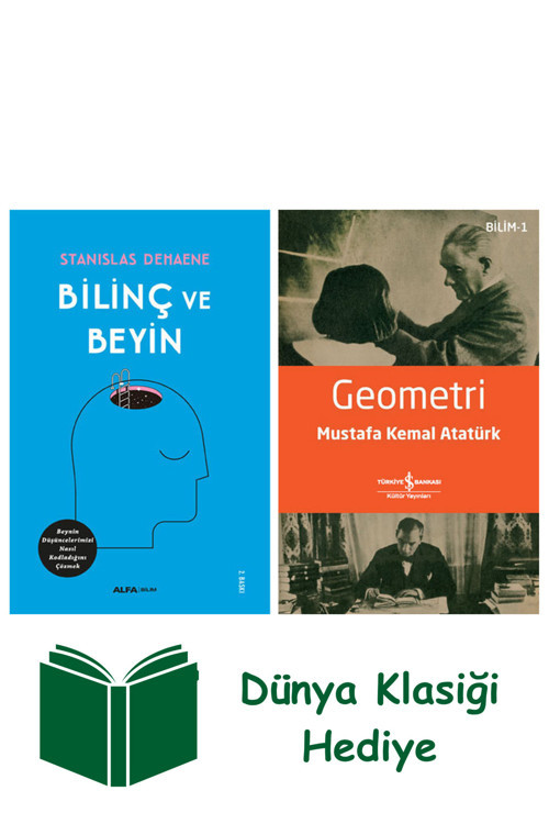 İş Bankası Kültür Yayınları Bilinç Ve Beyin + Geometri + Dünya Klasiği Hediye
