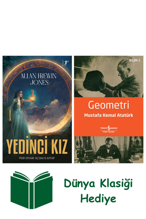 İş Bankası Kültür Yayınları Yedinci Kız + Geometri + Dünya Klasiği Hediye