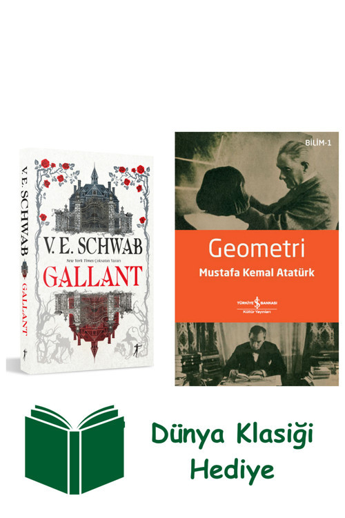 İş Bankası Kültür Yayınları Gallant + Geometri + Dünya Klasiği Hediye
