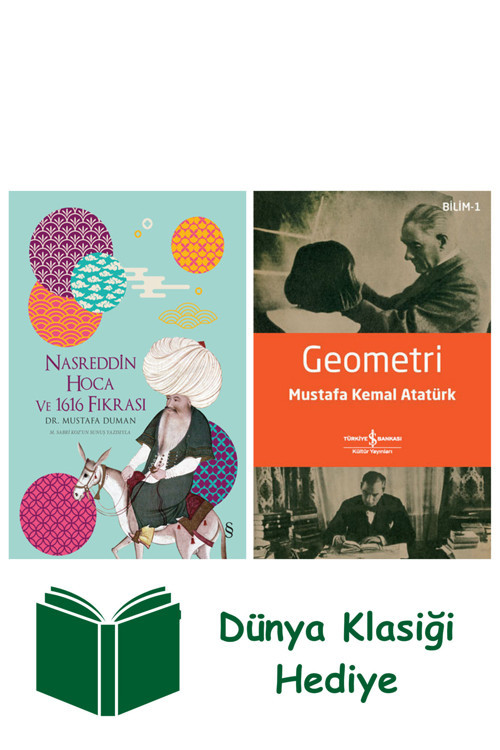 İş Bankası Kültür Yayınları Nasreddin Hoca Ve 1616 Fıkrası + Geometri + Dünya Klasiği Hediye
