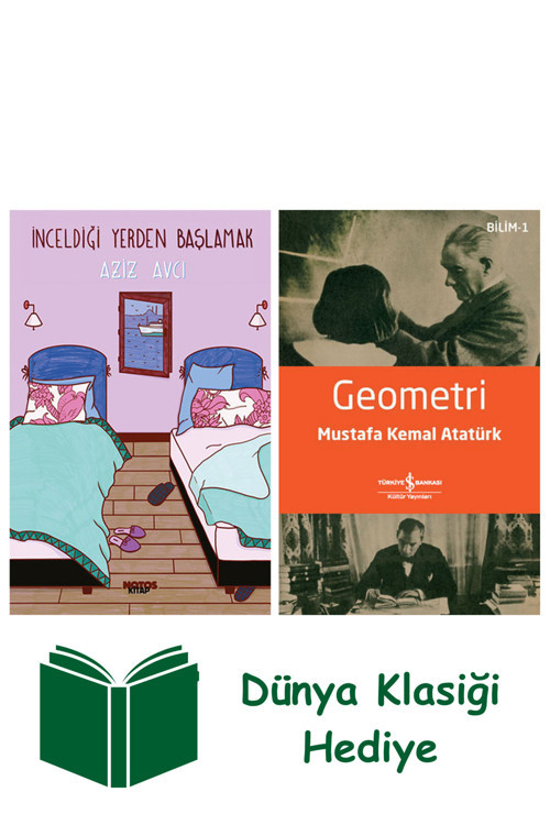 İş Bankası Kültür Yayınları İnceldiği Yerden Başlamak + Geometri + Dünya Klasiği Hediye