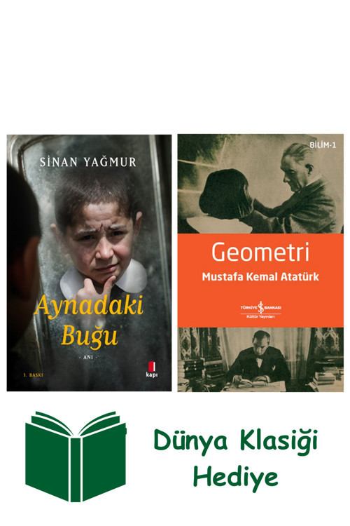 İş Bankası Kültür Yayınları Aynadaki Buğu + Geometri + Dünya Klasiği Hediye