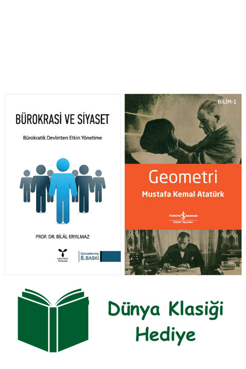 İş Bankası Kültür Yayınları Bürokrasi Ve Siyaset + Geometri + Dünya Klasiği Hediye