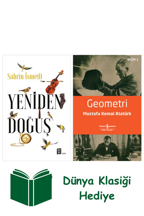İş Bankası Kültür Yayınları Yeniden Doğuş + Geometri + Dünya Klasiği Hediye