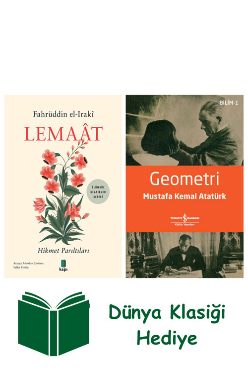 İş Bankası Kültür Yayınları Lemaât + Geometri + Dünya Klasiği Hediye