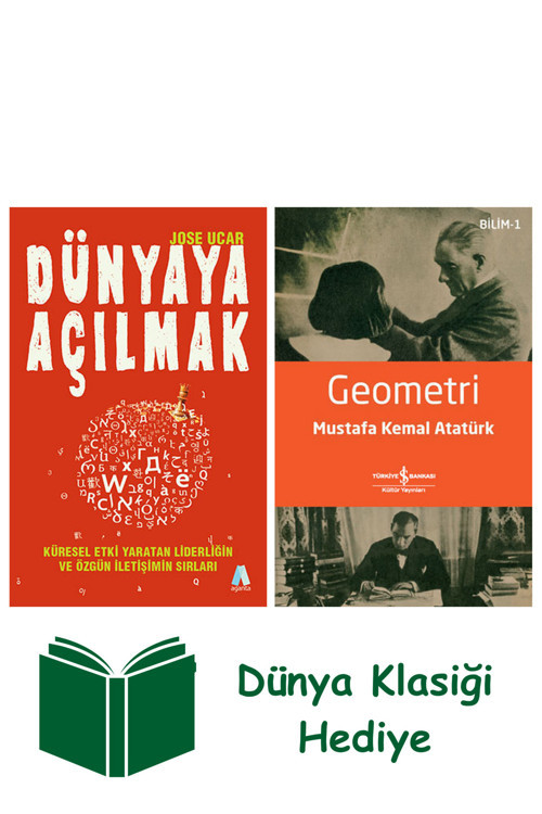 İş Bankası Kültür Yayınları Dünyaya Açılmak + Geometri + Dünya Klasiği Hediye