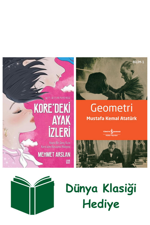 İş Bankası Kültür Yayınları Kore'Deki Ayak İzleri + Geometri + Dünya Klasiği Hediye