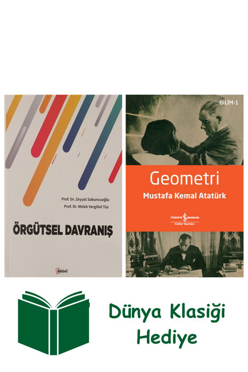 İş Bankası Kültür Yayınları Örgütsel Davranış + Geometri + Dünya Klasiği Hediye