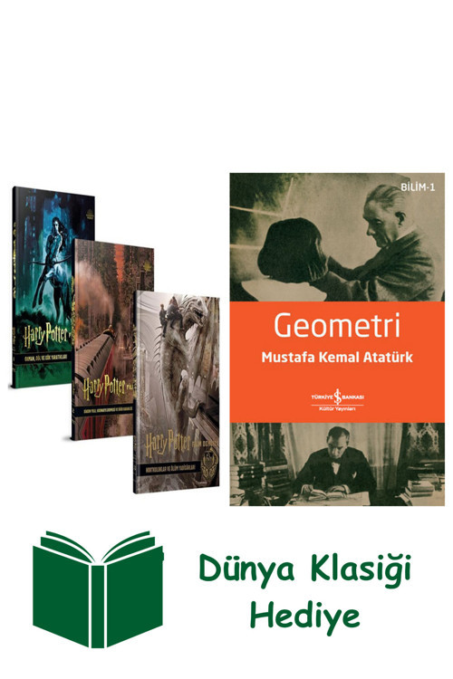 İş Bankası Kültür Yayınları Harry Potter Film Dehlizi Serisi Seti - 3 Kitap Takım + Geometri + Dünya Klasiği Hediye
