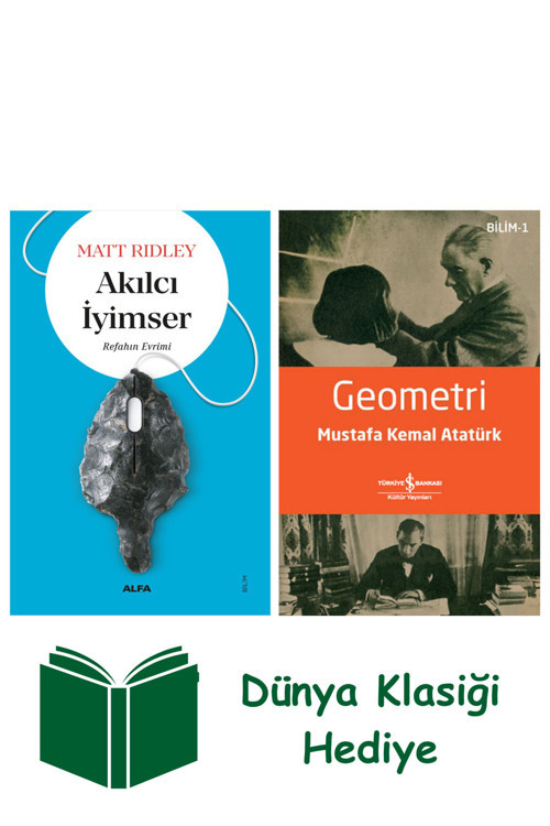 İş Bankası Kültür Yayınları Akılcı İyimser + Geometri + Dünya Klasiği Hediye