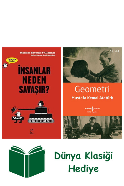 İş Bankası Kültür Yayınları İnsanlar Neden Savaşır? - Düşünen Baykuş + Geometri + Dünya Klasiği Hediye
