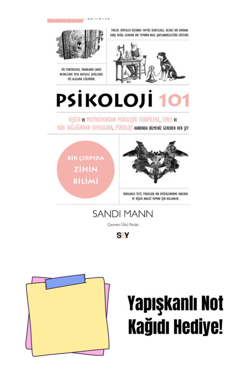 Say Yayınları Psikoloji 101 + Yapışkanlı Not Kağıdı