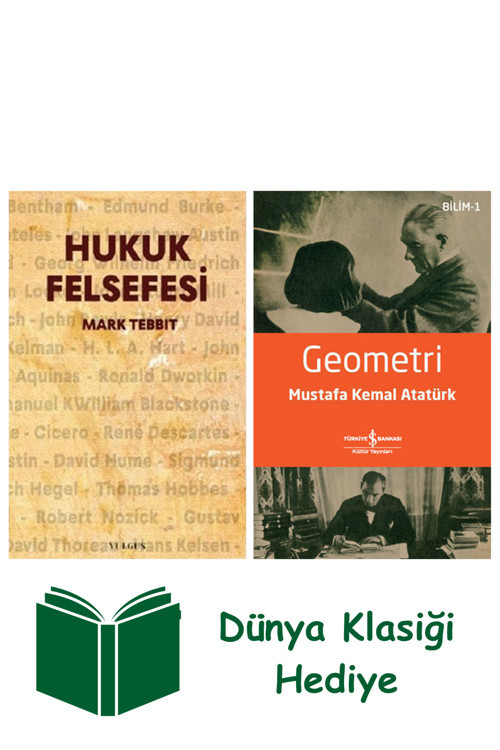 İş Bankası Kültür Yayınları Hukuk Felsefesi + Geometri + Dünya Klasiği Hediye