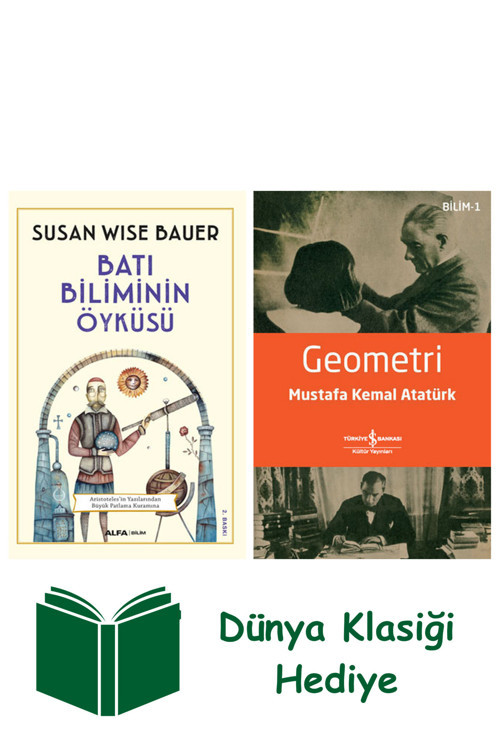 İş Bankası Kültür Yayınları Batı Biliminin Öyküsü + Geometri + Dünya Klasiği Hediye