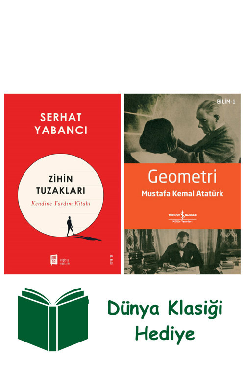 İş Bankası Kültür Yayınları Zihin Tuzakları + Geometri + Dünya Klasiği Hediye