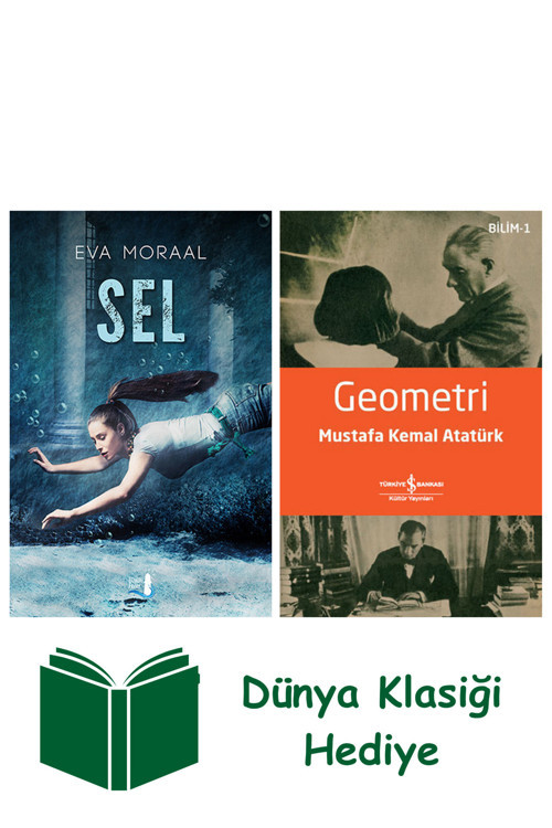 İş Bankası Kültür Yayınları Sel + Geometri + Dünya Klasiği Hediye