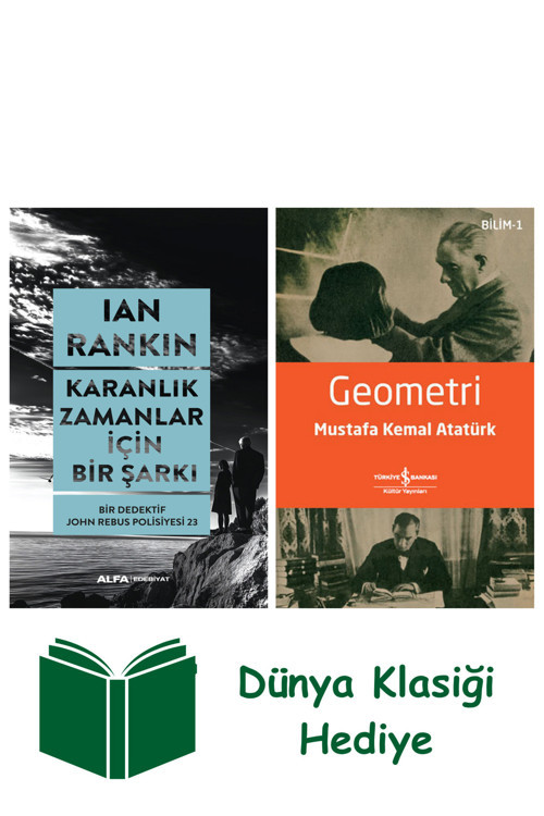 İş Bankası Kültür Yayınları Karanlık Zamanlar İçin Bir Şarkı + Geometri + Dünya Klasiği Hediye