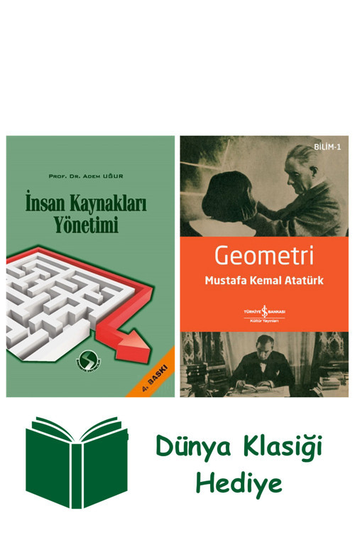 İş Bankası Kültür Yayınları İnsan Kaynakları Yönetimi + Geometri + Dünya Klasiği Hediye