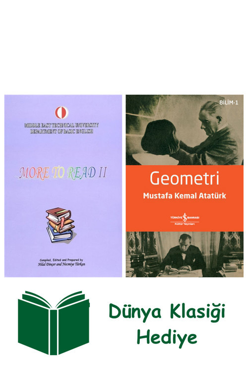 İş Bankası Kültür Yayınları More To Read 2 + Geometri + Dünya Klasiği Hediye